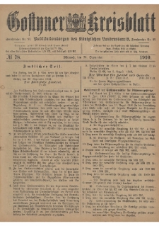 Gostyner Kreisblatt 1910.09.28 Nr 78