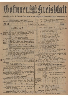 Gostyner Kreisblatt 1910.12.03 Nr 97