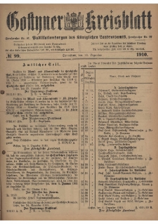 Gostyner Kreisblatt 1910.12.10 Nr 99