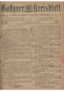 Gostyner Kreisblatt 1910.12.14 Nr 100
