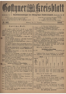 Gostyner Kreisblatt 1910.12.21 Nr 102