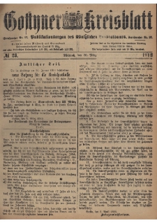 Gostyner Kreisblatt 1912.03.20 Nr 23