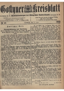 Gostyner Kreisblatt 1912.06.29 Nr 52