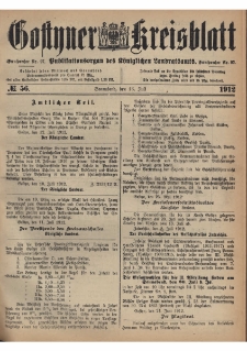 Gostyner Kreisblatt 1912.07.13 Nr 56