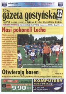 Nowa Gazeta Gostyńska 2008.06.01 R.8 Nr 22(265)
