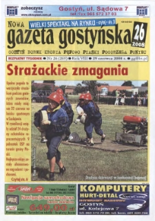 Nowa Gazeta Gostyńska 2008.06.29 R.8 Nr 26(269)