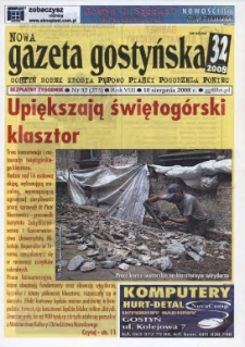 Nowa Gazeta Gostyńska 2008.08.10 R.8 Nr 32(275)