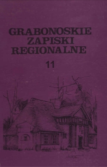 Grabonoskie Zapiski Regionalne 2004 Nr 11