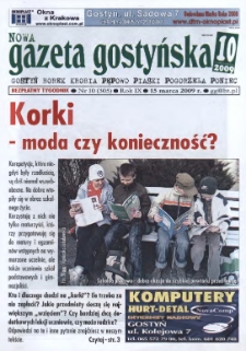 Nowa Gazeta Gostyńska 2009.03.15 R.9 Nr 10(305)