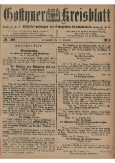 Gostyner Kreisblatt 1911.12.16 Nr 100