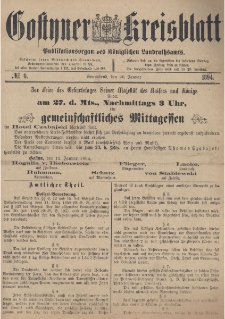 Gostyner Kreisblatt 1894.01.20 Nr 6