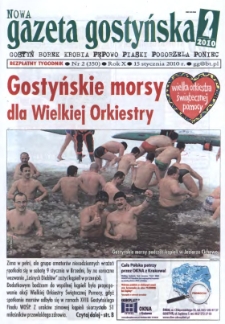 Nowa Gazeta Gostyńska 2010.01.15 R.10 Nr 2(350)