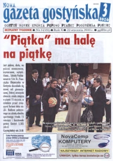 Nowa Gazeta Gostyńska 2010.01.22 R.10 Nr 3(351)