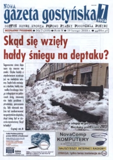 Nowa Gazeta Gostyńska 2010.02.19 R.10 Nr 7(355)