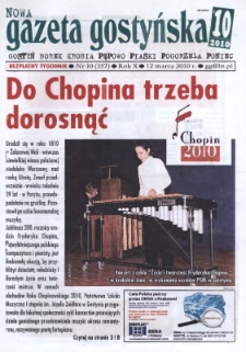 Nowa Gazeta Gostyńska 2010.03.12 R.10 Nr 10(358)