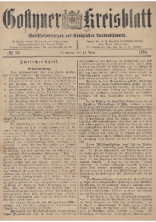Gostyner Kreisblatt 1894.03.10 Nr 20