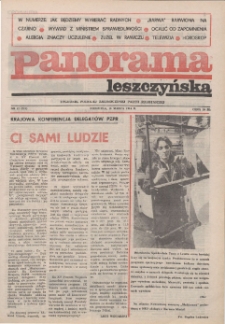 Panorama Leszczyńska 1984.03.18 r.6 Nr12(217)