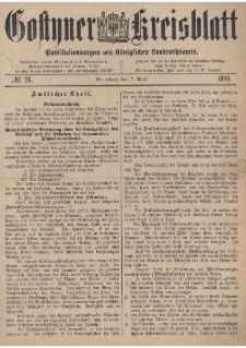 Gostyner Kreisblatt 1894.04.07 Nr 28