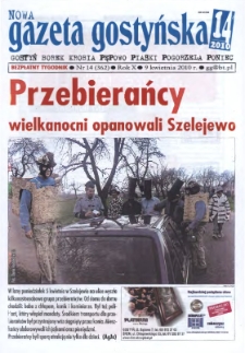 Nowa Gazeta Gostyńska 2010.04.09 R.10 Nr 14(362)