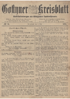Gostyner Kreisblatt 1894.05.05 Nr 36