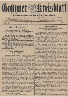 Gostyner Kreisblatt 1894.05.15 Nr 39