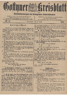 Gostyner Kreisblatt 1894.06.30 Nr 52