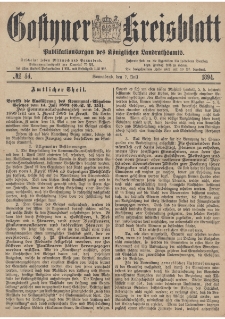 Gostyner Kreisblatt 1894.07.07 Nr 54