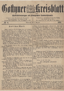 Gostyner Kreisblatt 1894.08.01 Nr 61