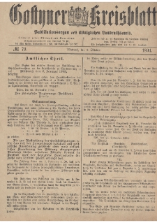 Gostyner Kreisblatt 1894.10.03 Nr 79