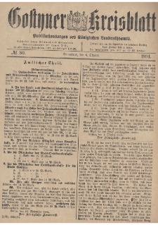 Gostyner Kreisblatt 1894.10.06 Nr 80