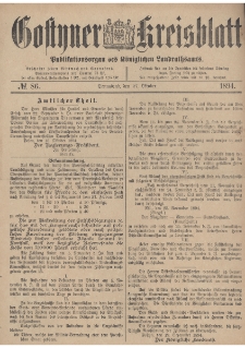 Gostyner Kreisblatt 1894.10.27 Nr 86