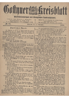 Gostyner Kreisblatt 1894.11.21 Nr 93