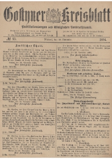 Gostyner Kreisblatt 1894.11.28 Nr 95