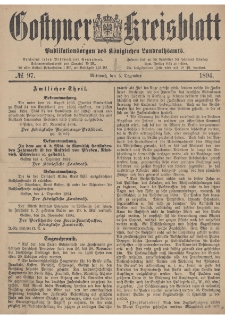 Gostyner Kreisblatt 1894.12.05 Nr 97