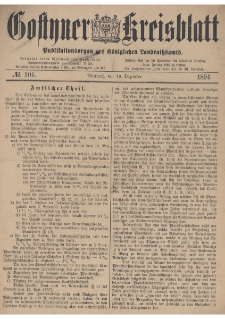 Gostyner Kreisblatt 1894.12.19 Nr 101