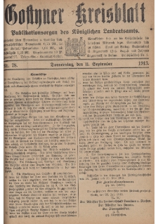 Gostyner Kreisblatt 1913.09.11 Nr 78