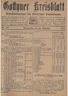 Gostyner Kreisblatt 1913.12.25 Nr 107