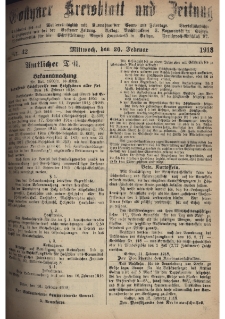 Gostyner Kreisblatt und Zeitung 1918.02.20 Nr 42