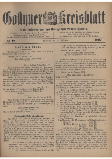 Gostyner Kreisblatt 1897.02.10 Nr 12