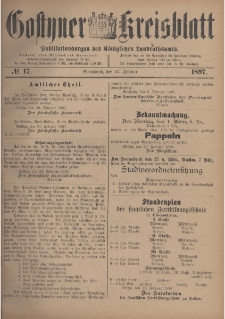 Gostyner Kreisblatt 1897.02.27 Nr 17
