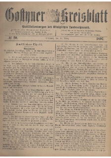 Gostyner Kreisblatt 1897.03.10 Nr 20