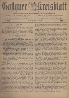 Gostyner Kreisblatt 1897.03.17 Nr 22