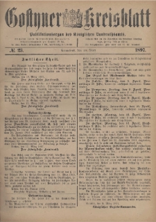 Gostyner Kreisblatt 1897.03.20 Nr 23