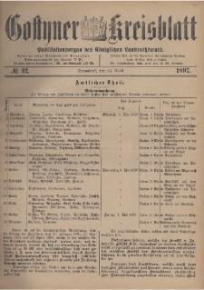 Gostyner Kreisblatt 1897.04.24 Nr 32