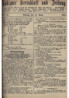 Gostyner Kreisblatt und Zeitung 1918.03.15 Nr 61