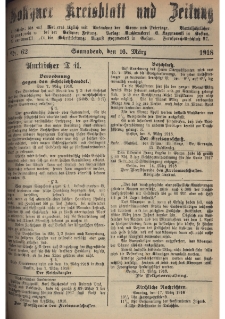 Gostyner Kreisblatt und Zeitung 1918.03.16 Nr 62