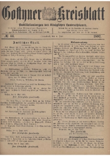 Gostyner Kreisblatt 1897.06.06 Nr 44