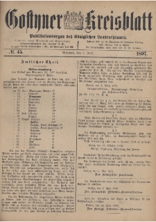 Gostyner Kreisblatt 1897.06.09 Nr 45