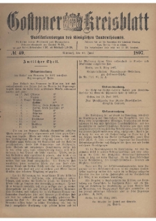 Gostyner Kreisblatt 1897.06.23 Nr 49