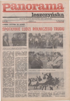 Panorama Leszczyńska 1984.09.23 R.6 Nr39(244)